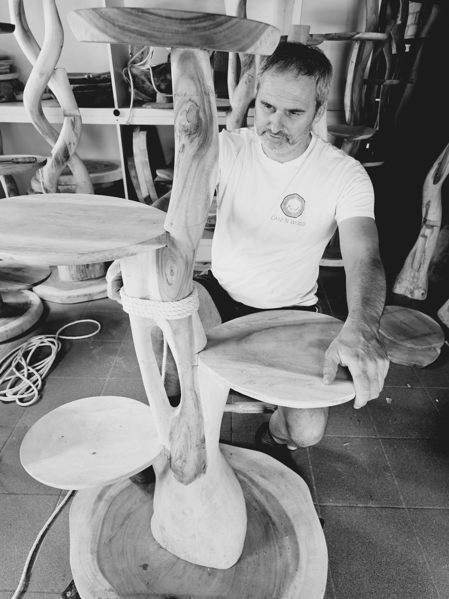 L&rsquo;impressionnante aventure de Jurgen sur la corde de sisal !