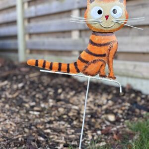 Tuinstekker poes